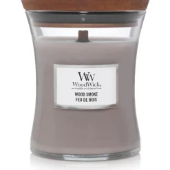 Woodwick Geurkaars Medium Wood Smoke