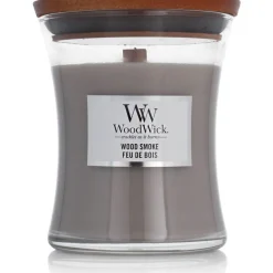 Woodwick Geurkaars Medium Wood Smoke
