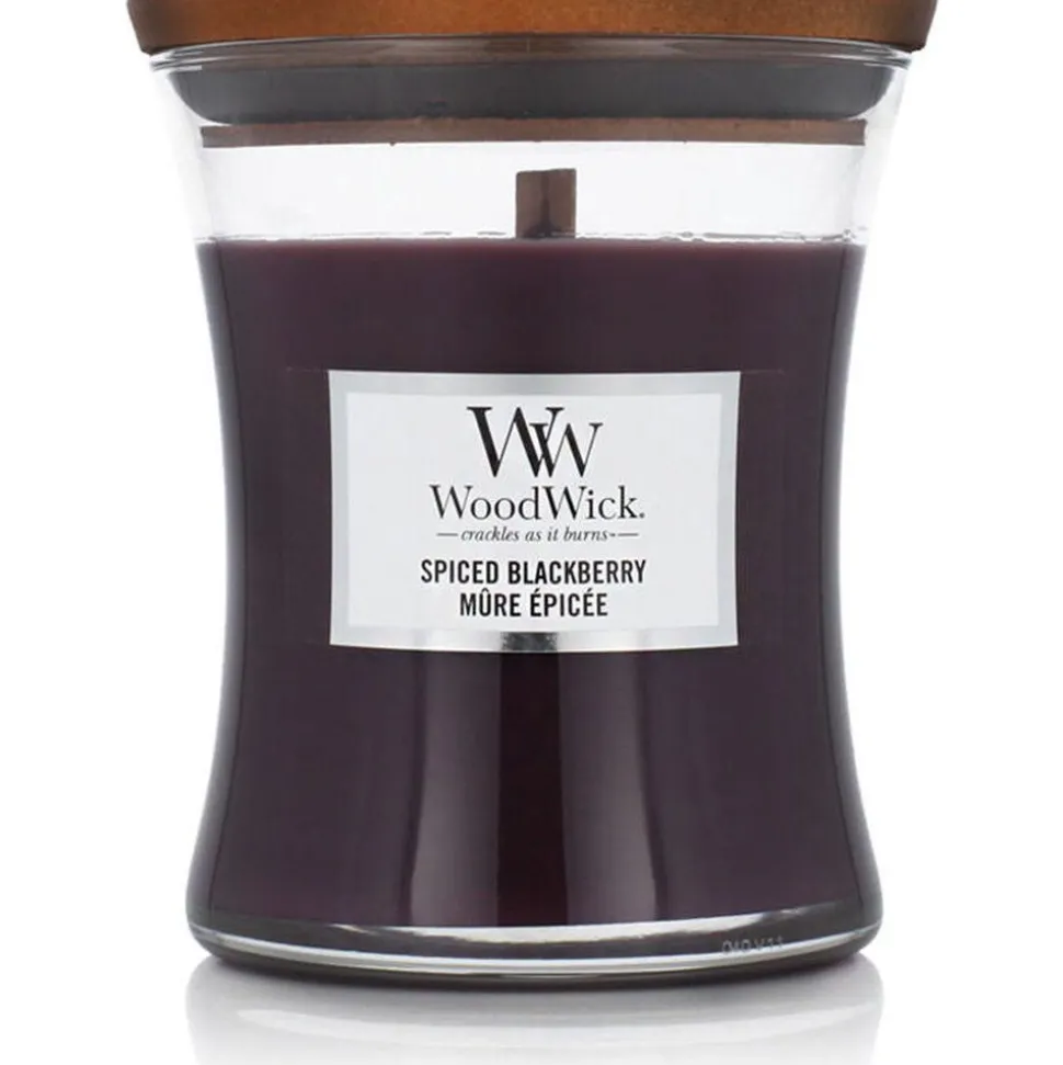 Woodwick Geurkaars Medium Spiced Blackberry