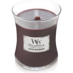 Woodwick Geurkaars Medium Spiced Blackberry