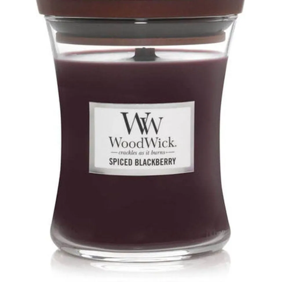 Woodwick Geurkaars Medium Spiced Blackberry