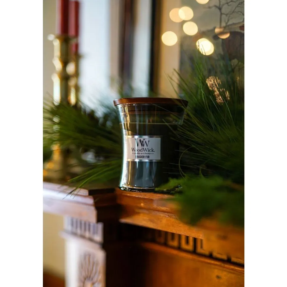 Woodwick Geurkaars Medium Frasier Fir