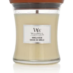 Woodwick Geurkaars Medium Vanilla Bean
