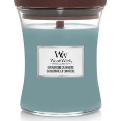 Woodwick Geurkaars Medium Evergreen Cashmere