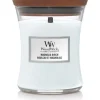Woodwick Geurkaars medium Magnolia Birch