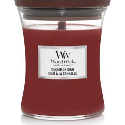 Woodwick Geurkaars Medium Cinnamon Chai