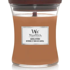 Woodwick Geurkaars Medium Santal Myrrh