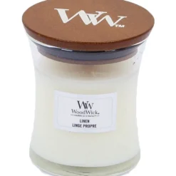 Woodwick Geurkaars Medium Linen