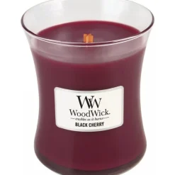 Woodwick Geurkaars Medium Black Cherry