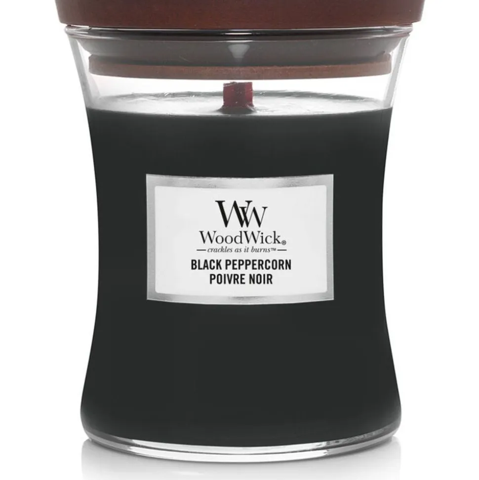 Woodwick Geurkaars Medium Black Peppercorn