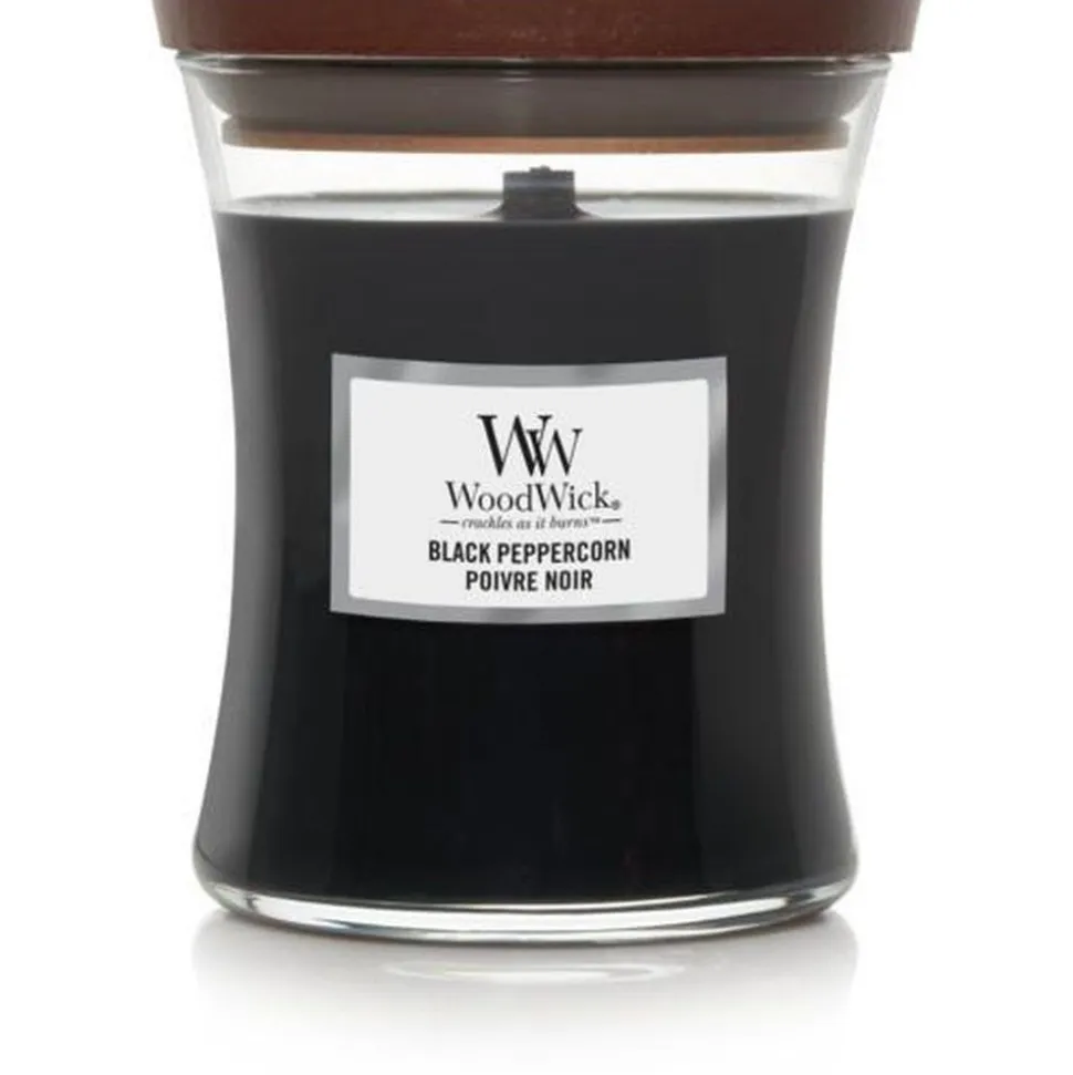 Woodwick Geurkaars Medium Black Peppercorn