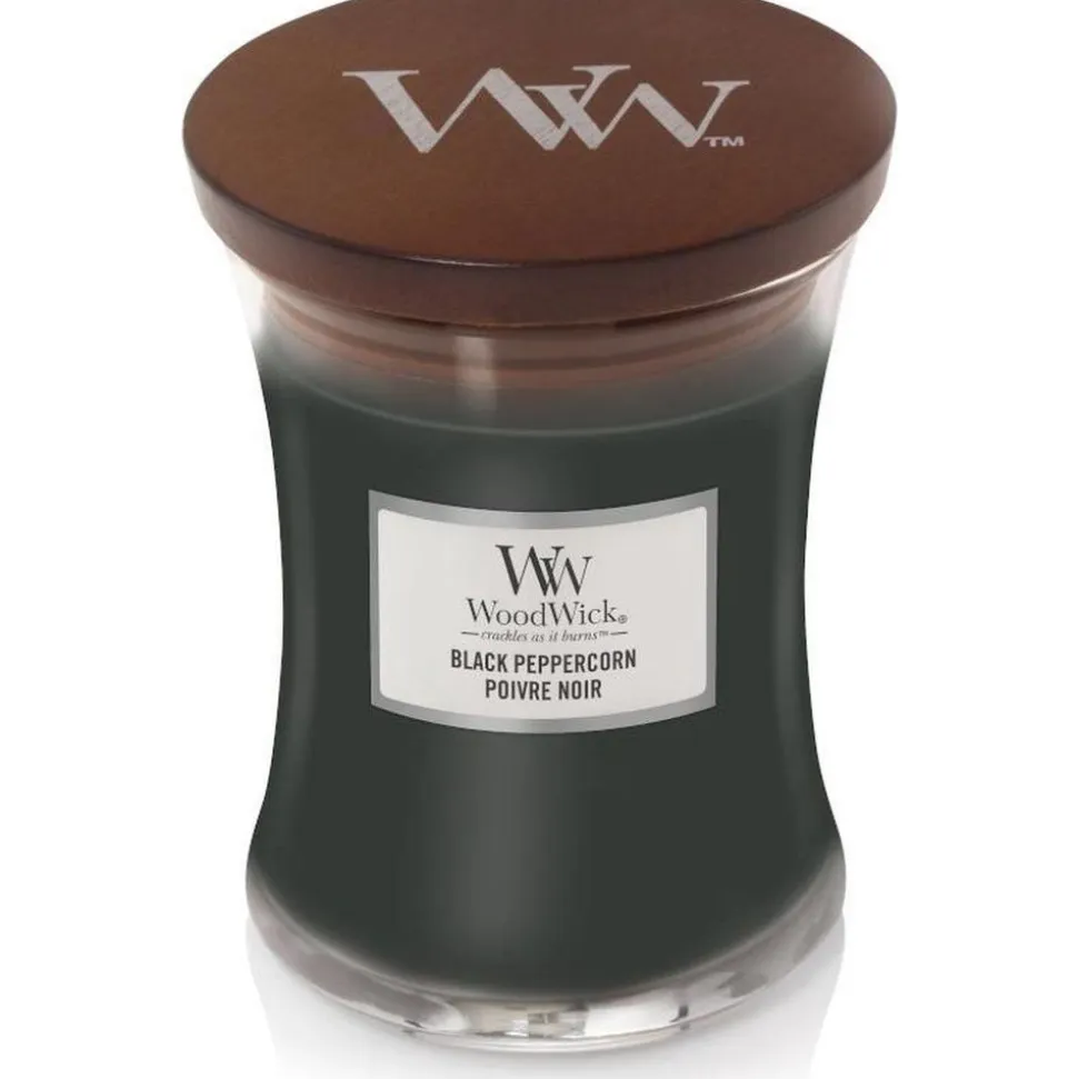 Woodwick Geurkaars Medium Black Peppercorn
