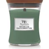 Woodwick Geurkaars Medium Mint Leaves & Oak