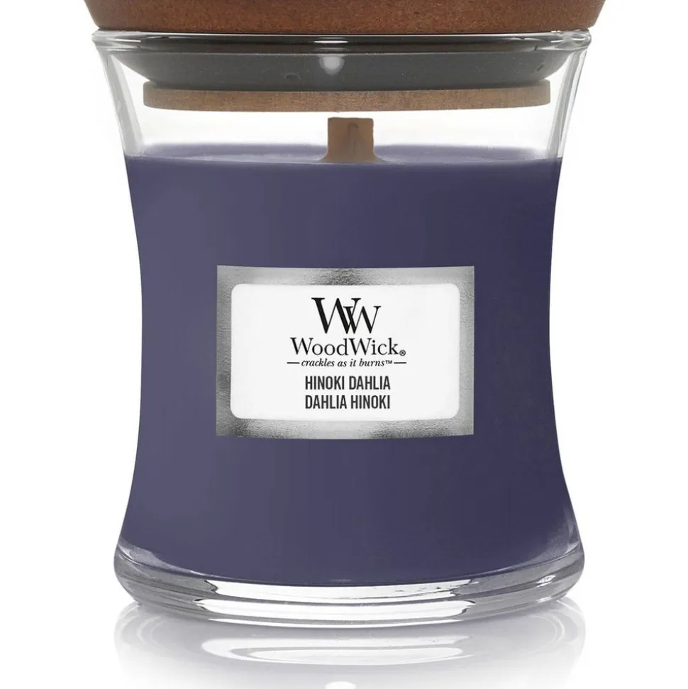 Woodwick Geurkaars Mini Hinoki Dahlia