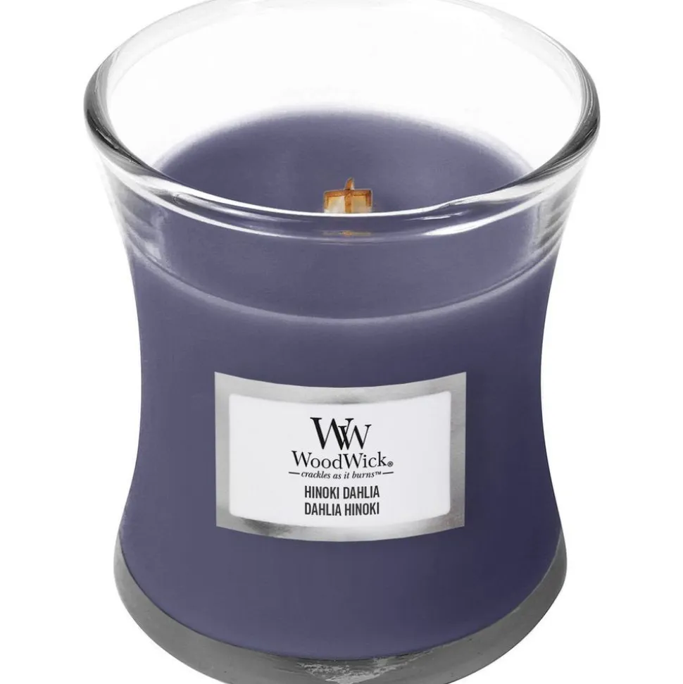 Woodwick Geurkaars Mini Hinoki Dahlia