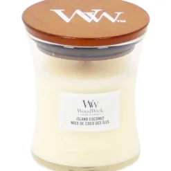 Woodwick Geurkaars Mini Island Coconut