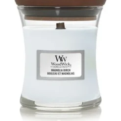 Woodwick Geurkaars Mini Magnolia Birch