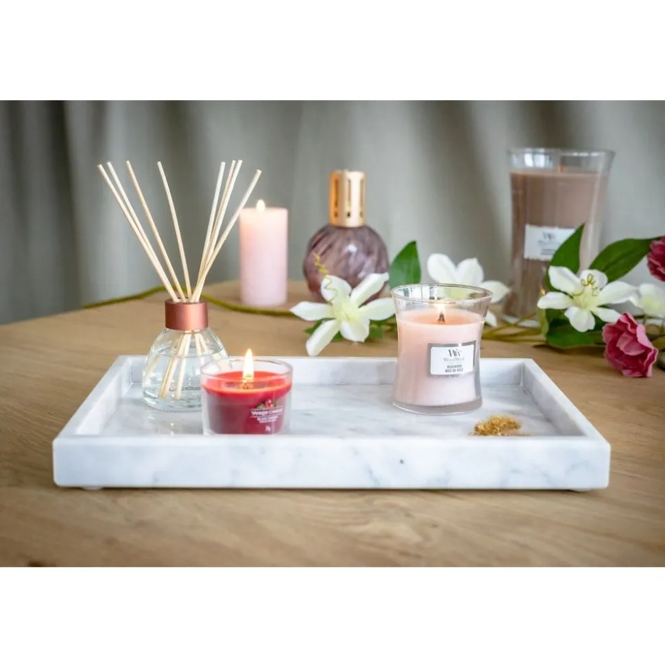 Woodwick Geurkaars Mini Rosewood