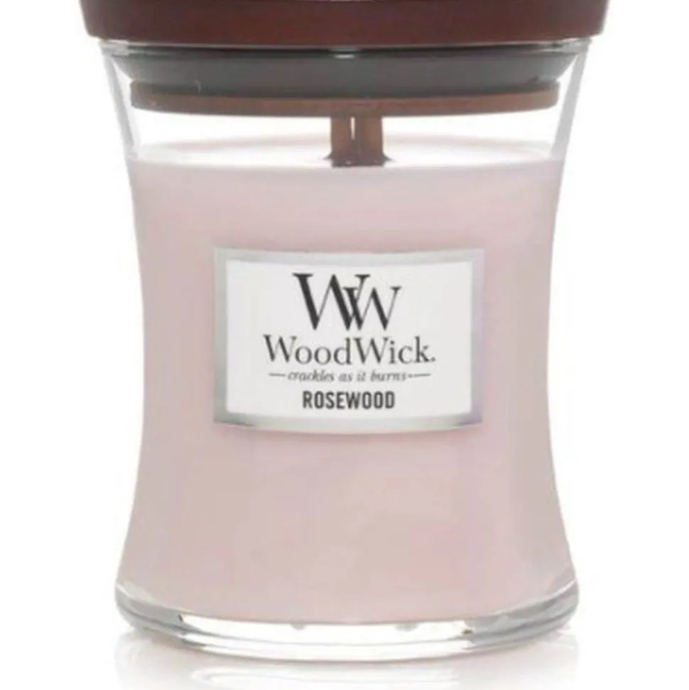 Woodwick Geurkaars Mini Rosewood