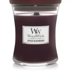 Woodwick Geurkaars Mini Spiced Blackberry
