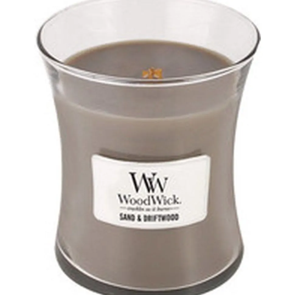 Woodwick Geurkaars Mini Sand & Driftwood
