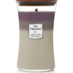 Woodwick Trilogy Geurkaars Large Amethyst Sky