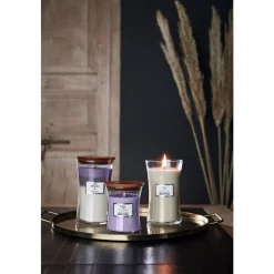 Woodwick Trilogy Geurkaars Large Amethyst Sky