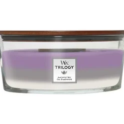 Woodwick Trilogy Geurkaars Ellipse Amethyst Sky
