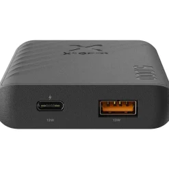 Xtorm 12W Go2 FastCharge Powerbank 5.000 mAh - Charcoal Black - XG2051