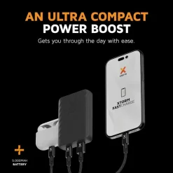 Xtorm 12W Go2 FastCharge Powerbank 5.000 mAh - Charcoal Black - XG2051