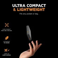 Xtorm 12W Go2 FastCharge Powerbank 5.000 mAh - Charcoal Black - XG2051