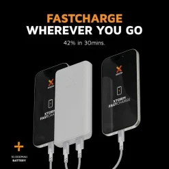 Xtorm 15W Go2 FastCharge Powerbank 10.000 mAh - Ash White - XG2100
