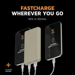 Xtorm 15W Go2 FastCharge Powerbank 10.000 mAh - Clay - XG2102