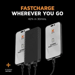 Xtorm 15W Go2 FastCharge Powerbank 10.000 mAh - Charcoal Black - XG2101