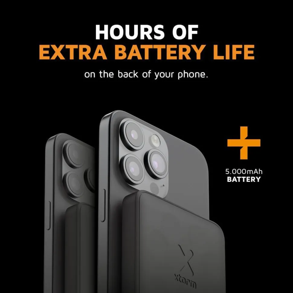 Xtorm 7.5W Magnetic Wireless Powerbank 5.000 mAh - FS5W051