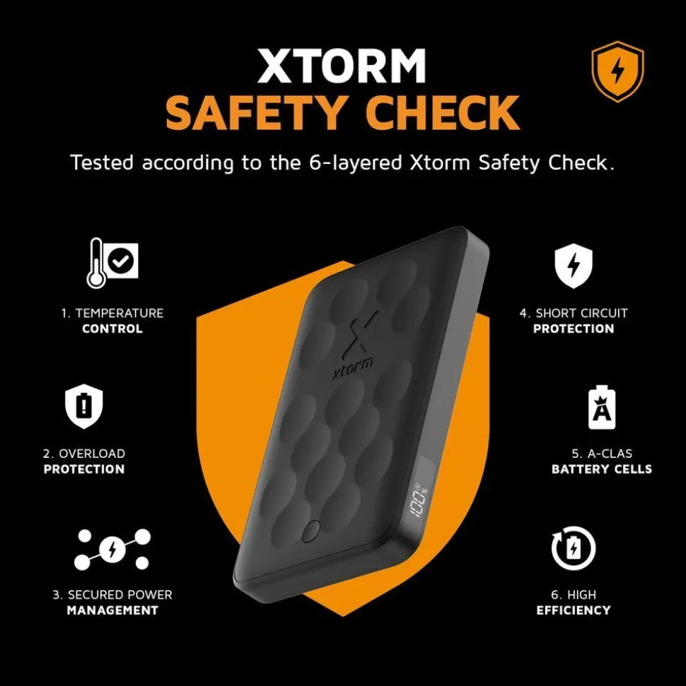 Xtorm 7.5W Magnetic Wireless Powerbank 5.000 mAh - FS5W051