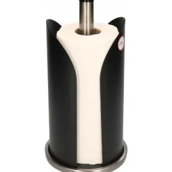 Zeller KEUKENROLHOUDER METAAL ZWART