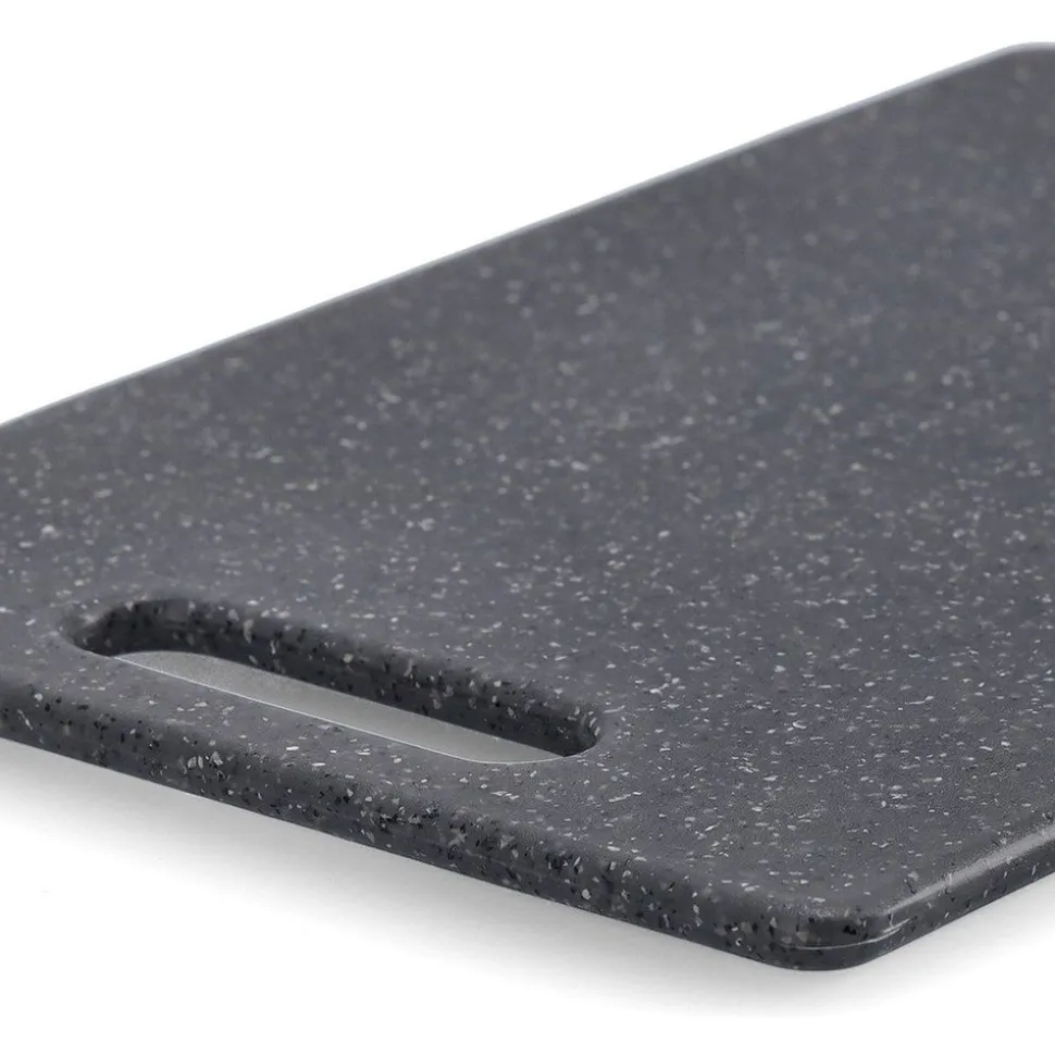 Zeller Snijplank kunststof granite 30X20cm antraciet