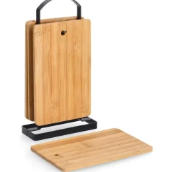 Zeller Snijplankenset op standaard 16 x 6,5 cm