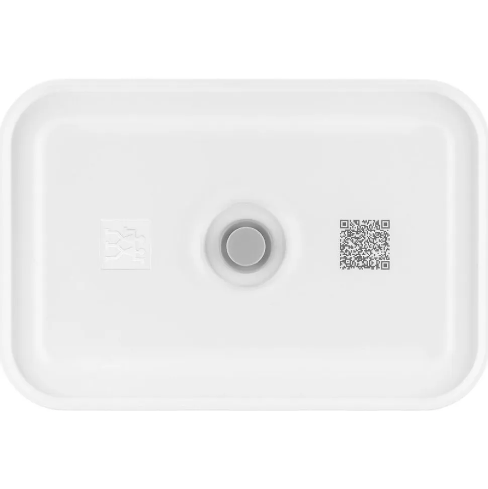 Zwilling Fresh & Save Vacuüm lunchbox L, flat, semi transparant