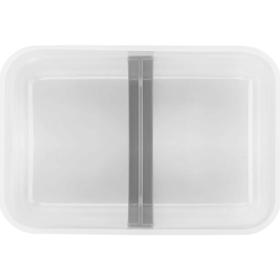 Zwilling Fresh & Save Vacuüm lunchbox L, flat, semi transparant