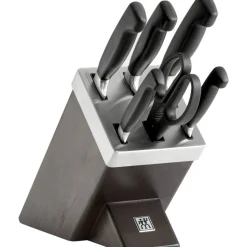 Zwilling Zelfslijpend messenblok Essenhout 7-dlg.