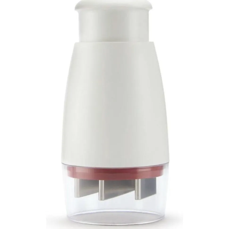 Zyliss ZickZack Hakker Classic Wit RVS mesjes